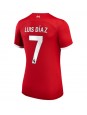 Liverpool Luis Diaz #7 Kotipaita Naisten 2023-24 Lyhythihainen